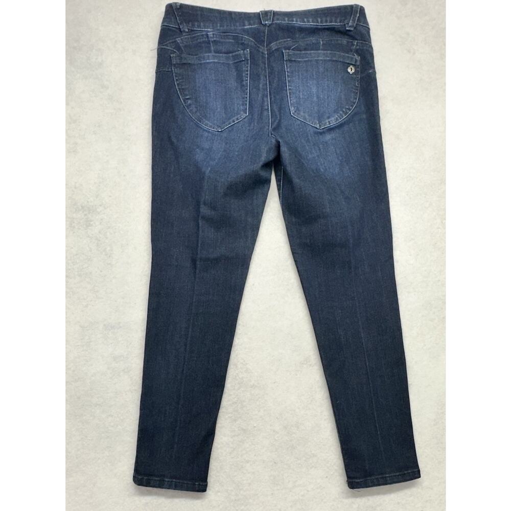Democracy Ab Solution Ankle Skinny Jeans Womens Size 10 Tummy Smoothing Stretch - Picture 9 of 9
